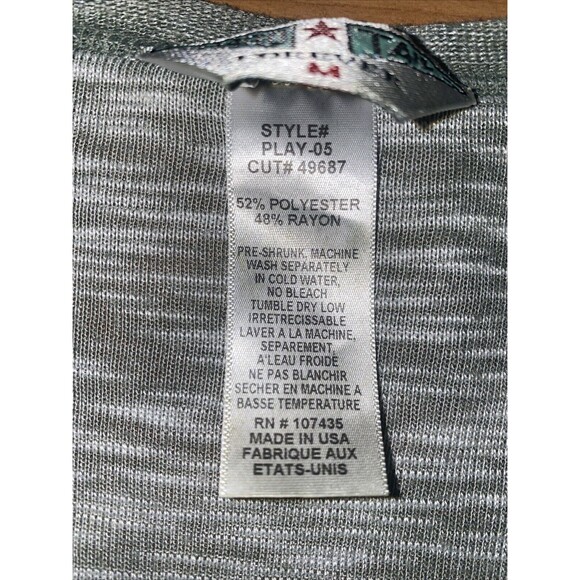 HardTail‎ Drape Neck Long Sleeve Top Size M Green Melon Ombré Long Pullover - Picture 12 of 13